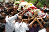 Udupi : Former minister Vasanth Salian cremated  with state honours at Katapady